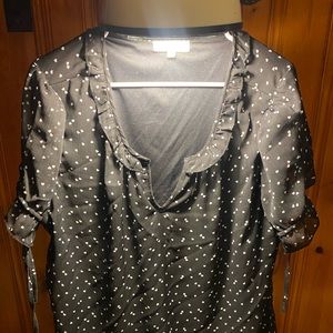 Light weight blouse plus size